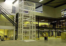 Double Mast Goods Lift